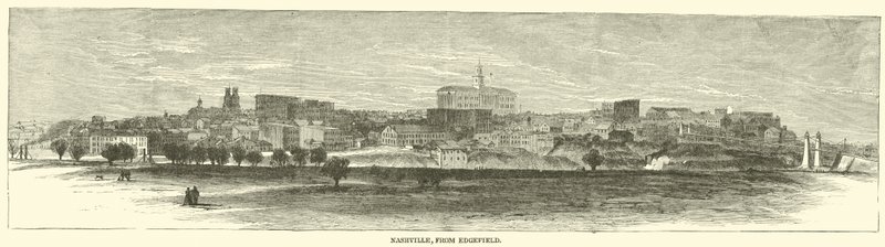 Nashville, da Edgefield, dicembre 1864 da American School