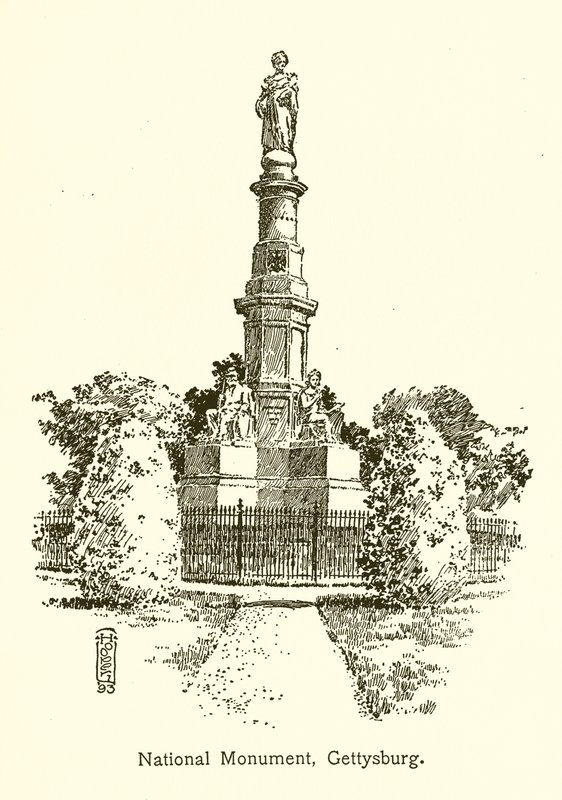 Monumento Nazionale, Gettysburg da American School