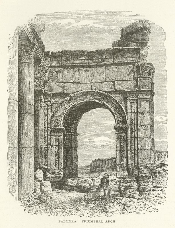 Palmira, Arco di Trionfo da American School
