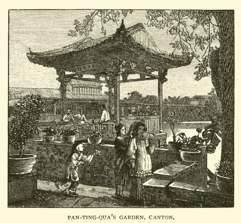 Giardino Pan-ting-Qua, Canton da American School