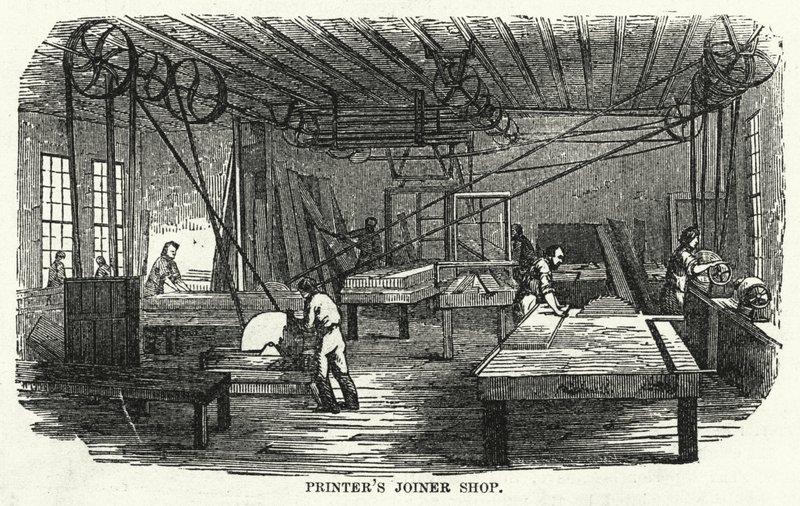 Officina del tipografo da American School