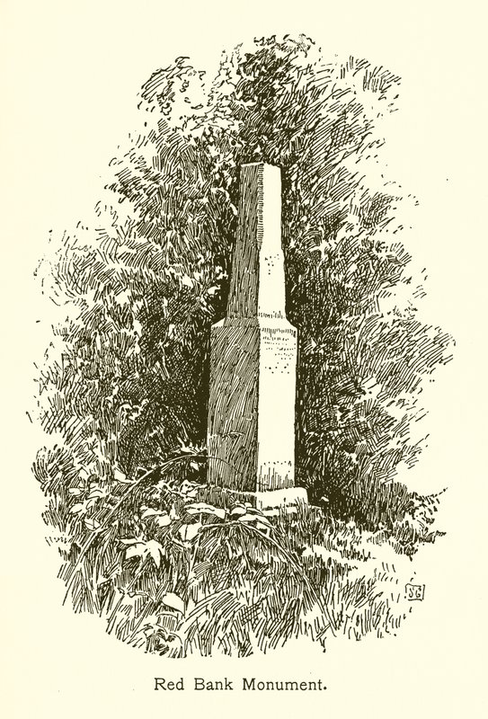 Monumento di Red Bank, Valley Forge da American School