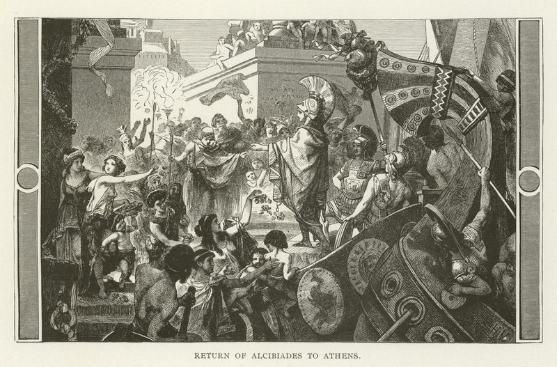 Ritorno di Alcibiade ad Atene da American School