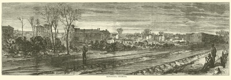 Ringgold, Georgia, maggio 1864 da American School