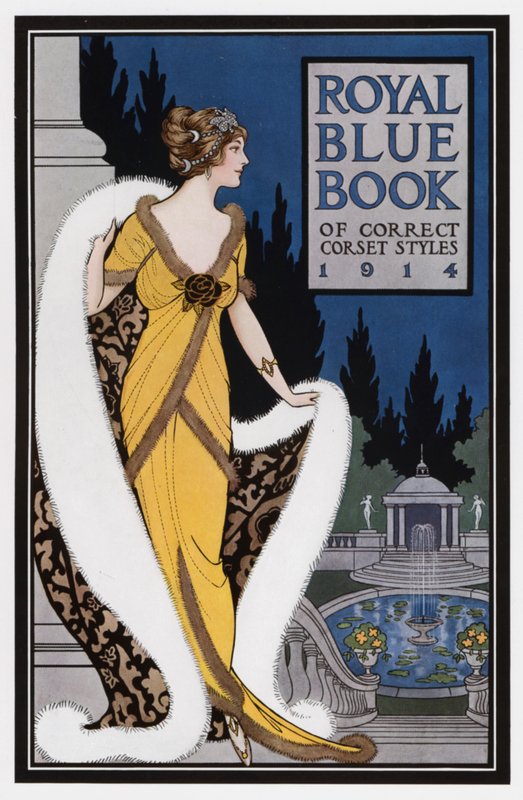 Libro blu reale dei corretti stili di corsetto da American School