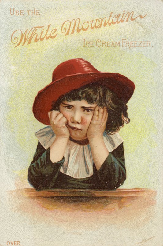 Ragazza triste con il viso tra le mani da American School