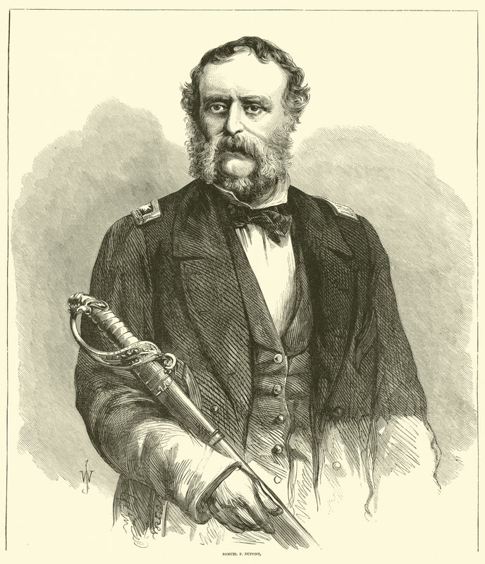 Samuel F Dupont, gennaio 1863 da American School