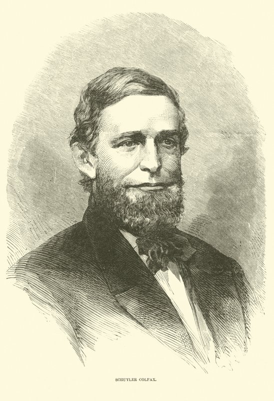 Schuyler Colfax, dicembre 1865 da American School