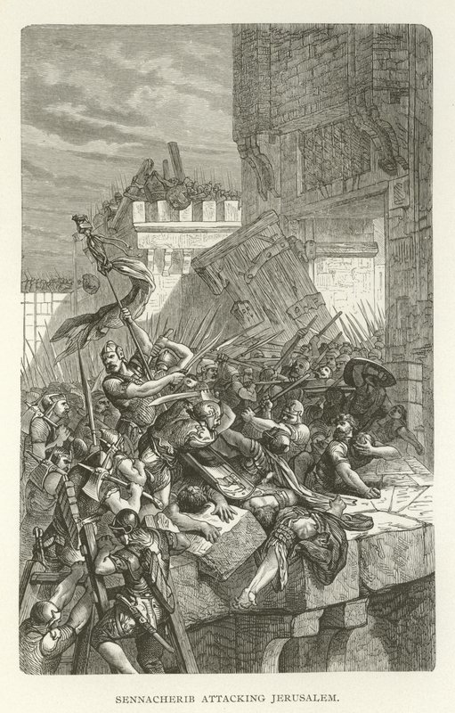 Sennacherib attacca Gerusalemme da American School