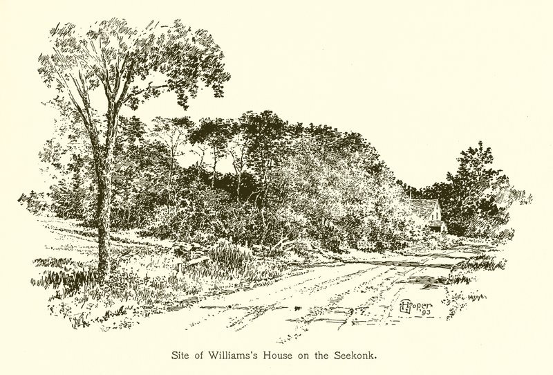 Sito della Casa di Williams sul Seekonk da American School
