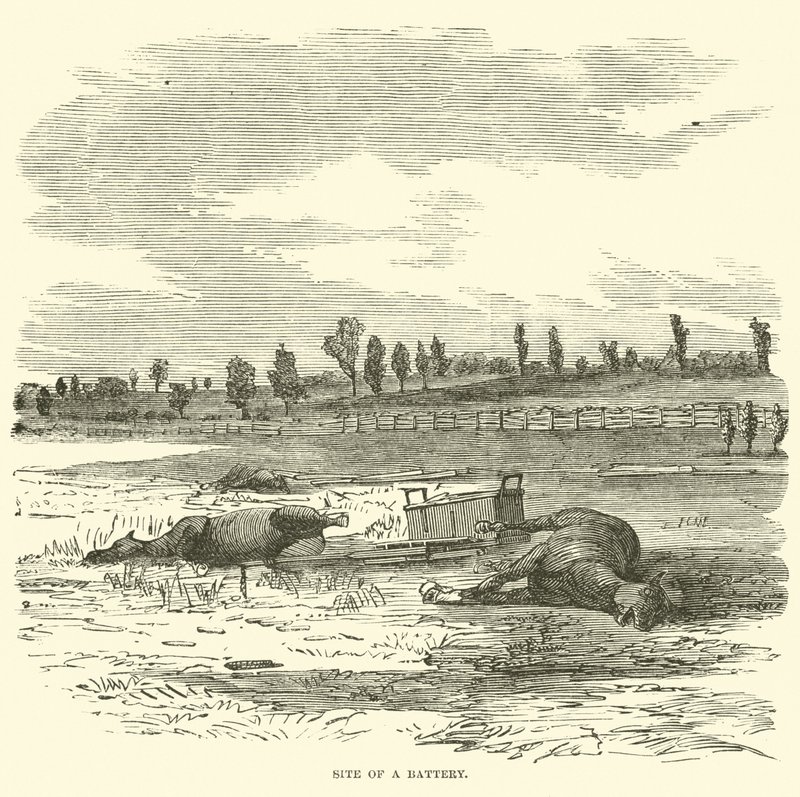 Sito di una batteria, settembre 1862 da American School