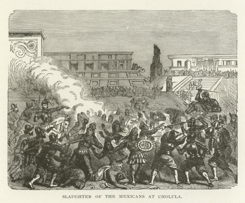 Massacro dei Messicani a Cholula da American School