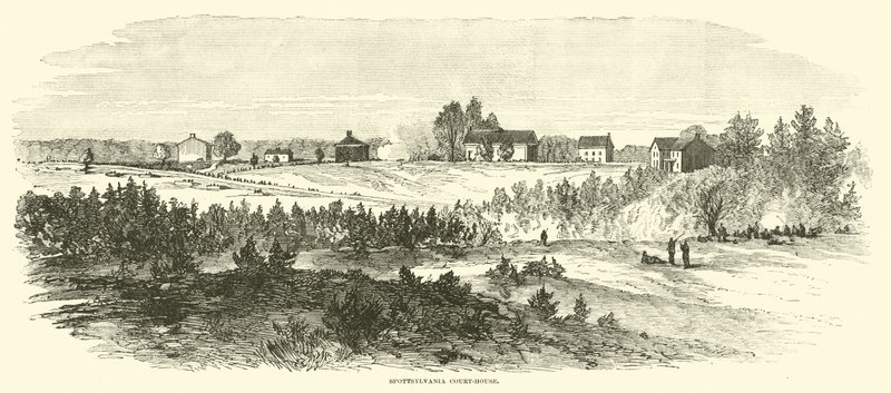 Tribunale di Spottsylvania, maggio 1864 da American School