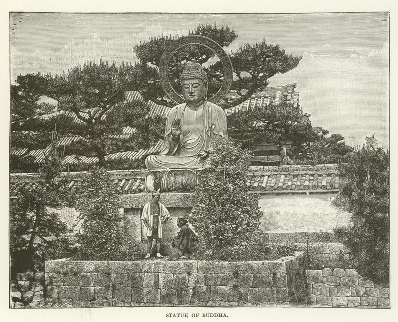 Statua di Buddha da American School