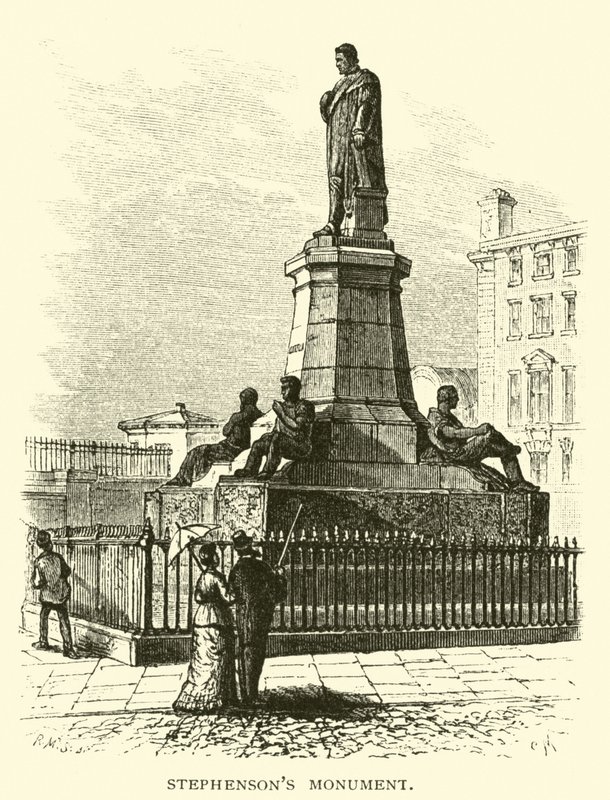 Monumento di Stephenson da American School