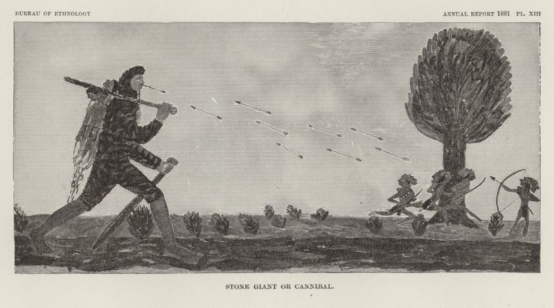 Gigante di Pietra o Cannibale da American School