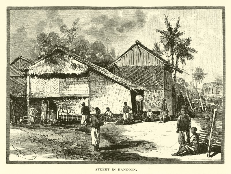 Strada a Rangoon da American School