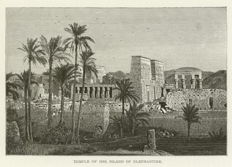 Tempio di Iside, Isola di Elefantina da American School