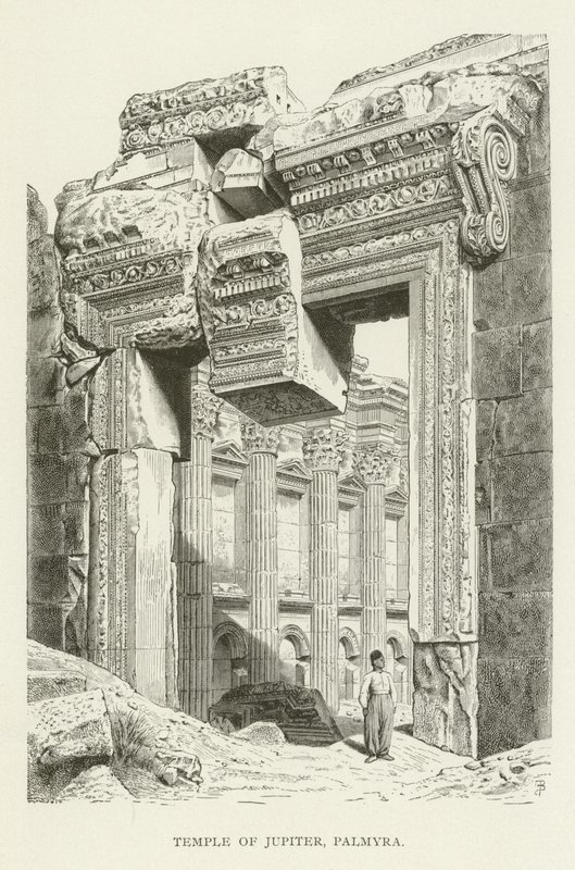 Tempio di Giove, Palmira da American School