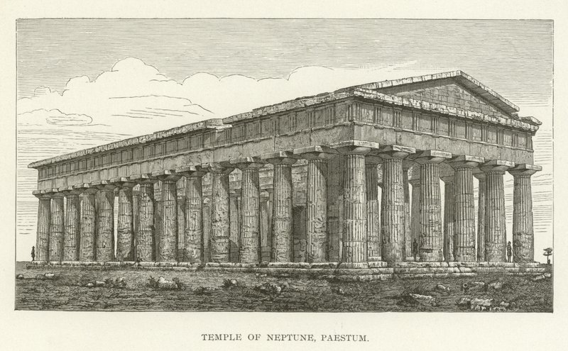 Tempio di Nettuno, Paestum da American School
