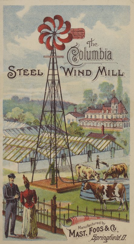 Il mulino a vento Columbia Steel da American School