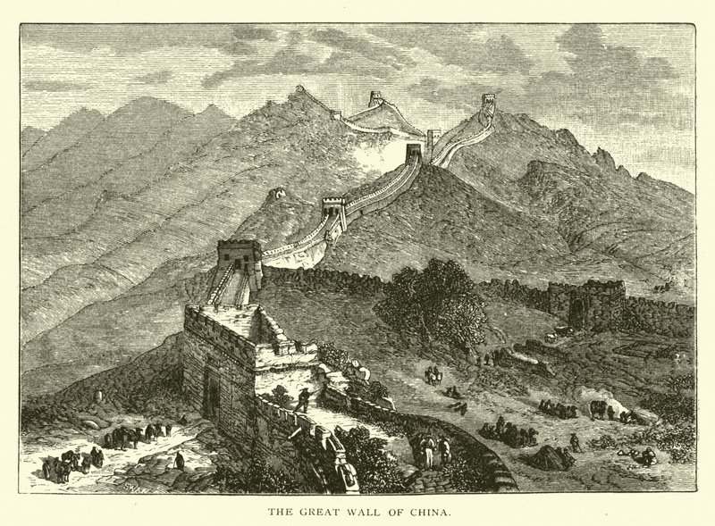 La Grande Muraglia Cinese da American School