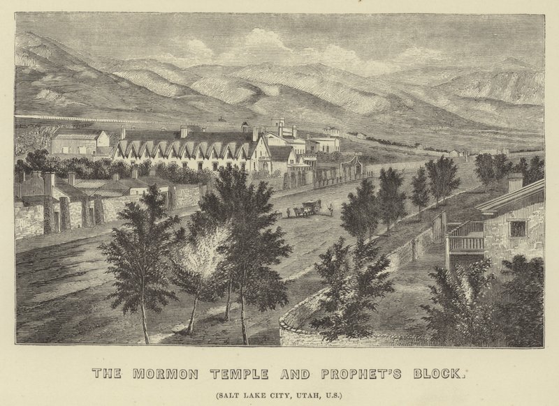 Il Tempio Mormone e il Blocco dei Profeti da American School