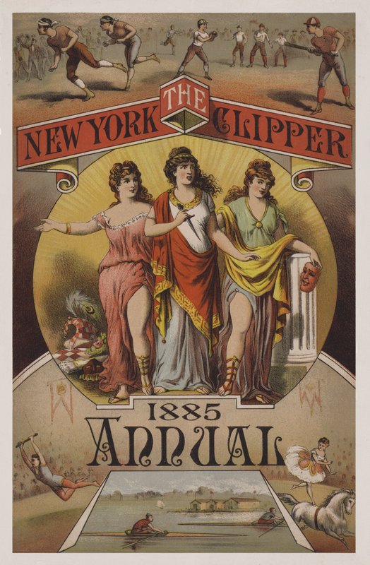 The New York Clipper Annual, 1885 da American School
