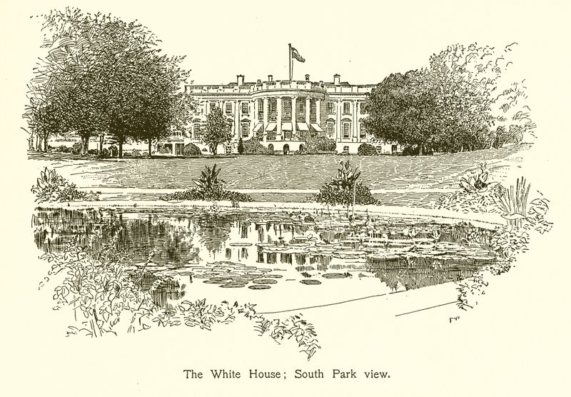 La Casa Bianca; vista del South Park da American School