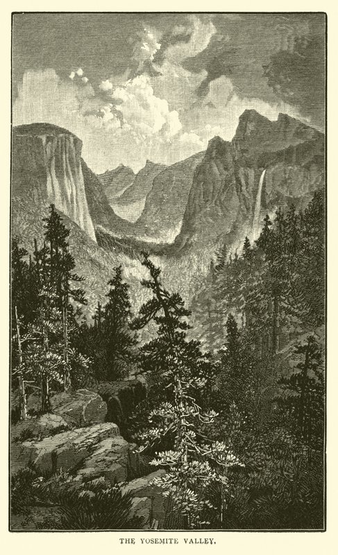 La valle di Yosemite da American School