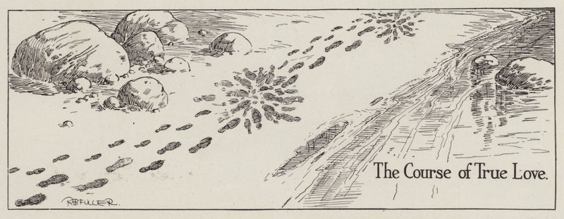 Il confuso cammino del vero amore (litografia) da American School