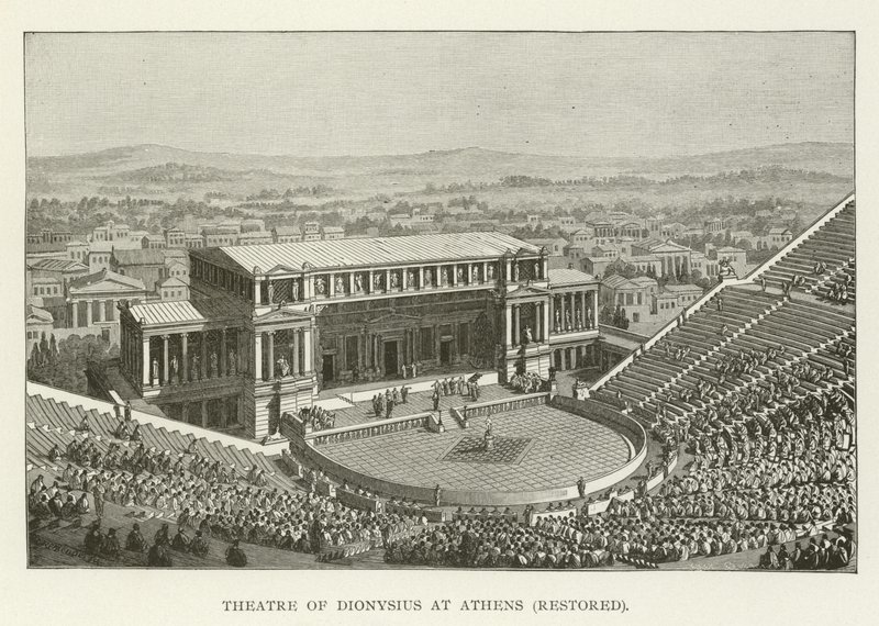 Teatro di Dionisio ad Atene, restaurato da American School