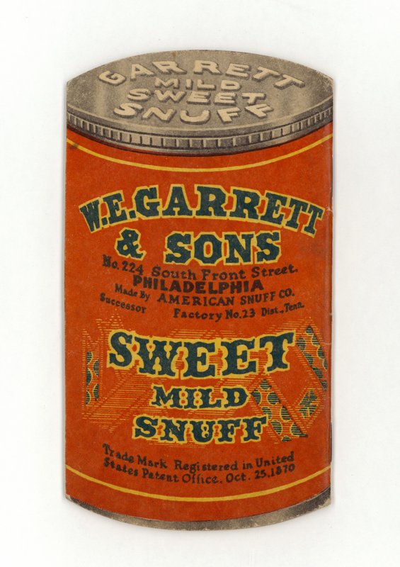 Barattolo di tabacco dolce e leggero da American School