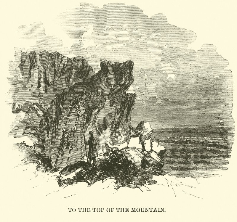 Verso la cima della montagna, novembre 1863 da American School