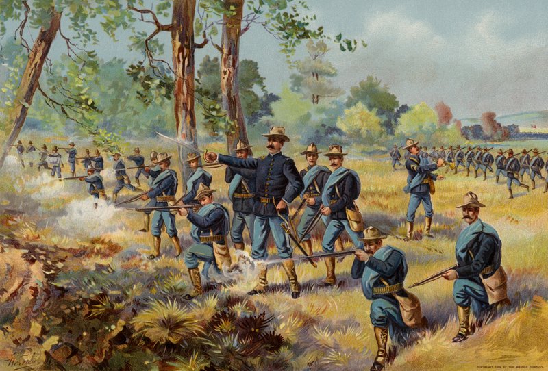 US Army, equipaggiamento da campo di fanteria da American School