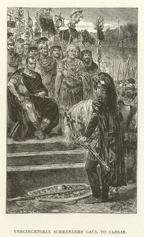 Vercingetorige si arrende a Cesare da American School