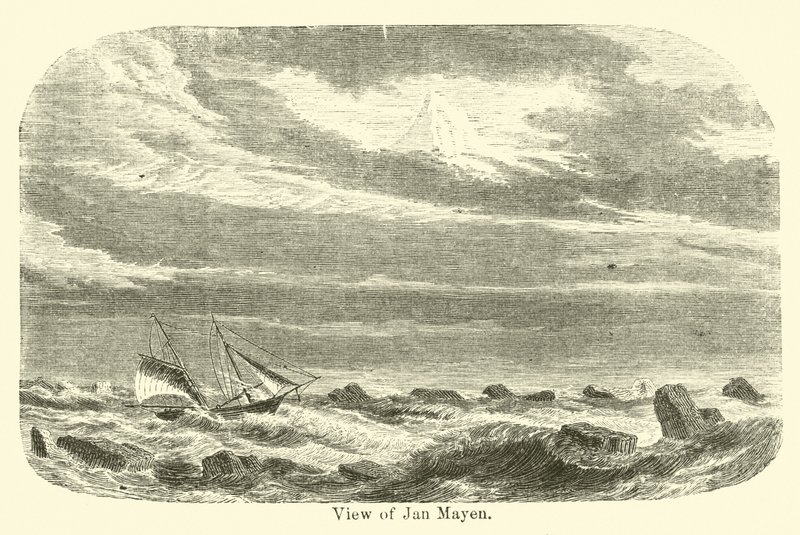 Veduta di Jan Mayen da American School