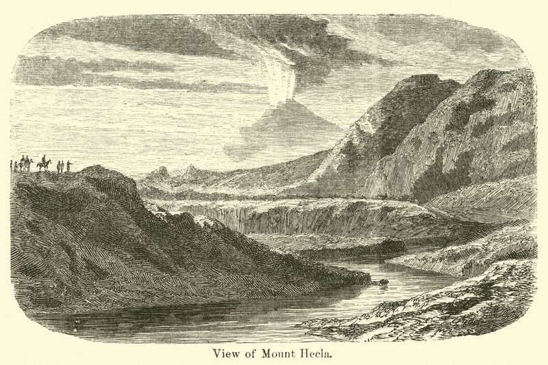 Veduta del Monte Hecla da American School