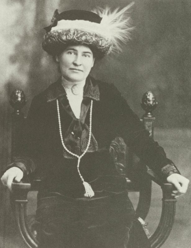 Willa Cather, 1910 circa (incisione) da American School