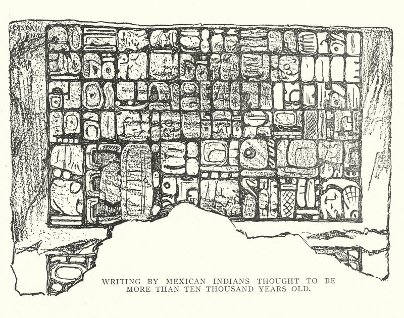 Scrittura degli indiani messicani ritenuta di oltre 10.000 anni fa da American School