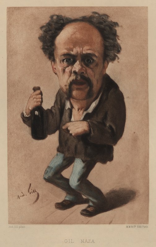 Gil Naza, attore francese da Andre Gill