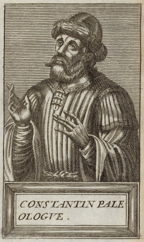 Costantino XI Paleologo da Andre Thevet