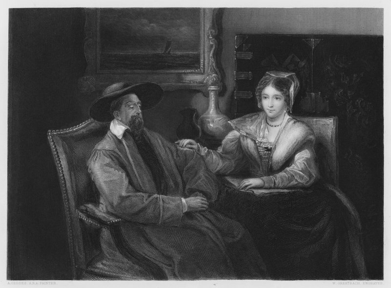 Lettura noiosa, dal quadro nella Galleria Vernon da Andrew (after) Geddes
