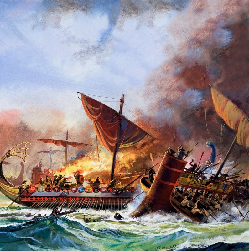 Battaglia di Salamina da Andrew Howat