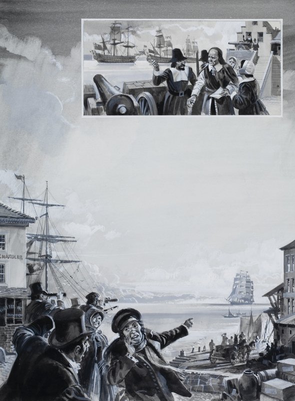 Scena del porto da Andrew Howat