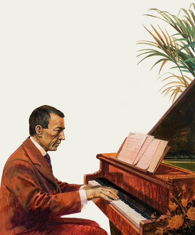 Rachmaninoff al pianoforte da Andrew Howat