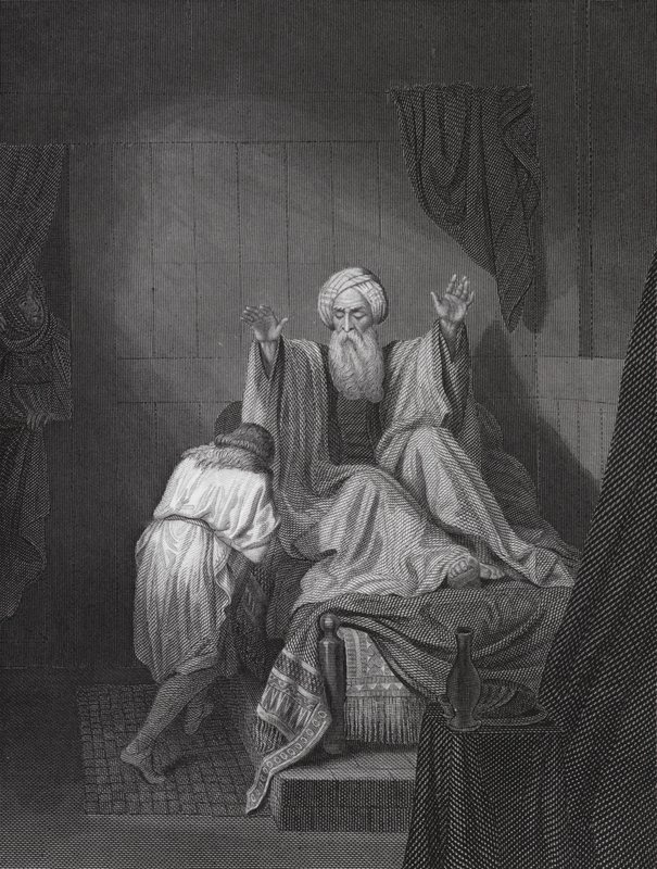 Isacco benedice Giacobbe da Ange Louis (1815 72) (after) Janet