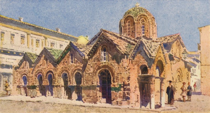 Chiesa di Panagia Kapnikarea, Atene da Angelos Giallinos