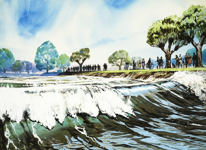 Fiumi famosi -- Il Severn: La foce del Severn da Angus McBride