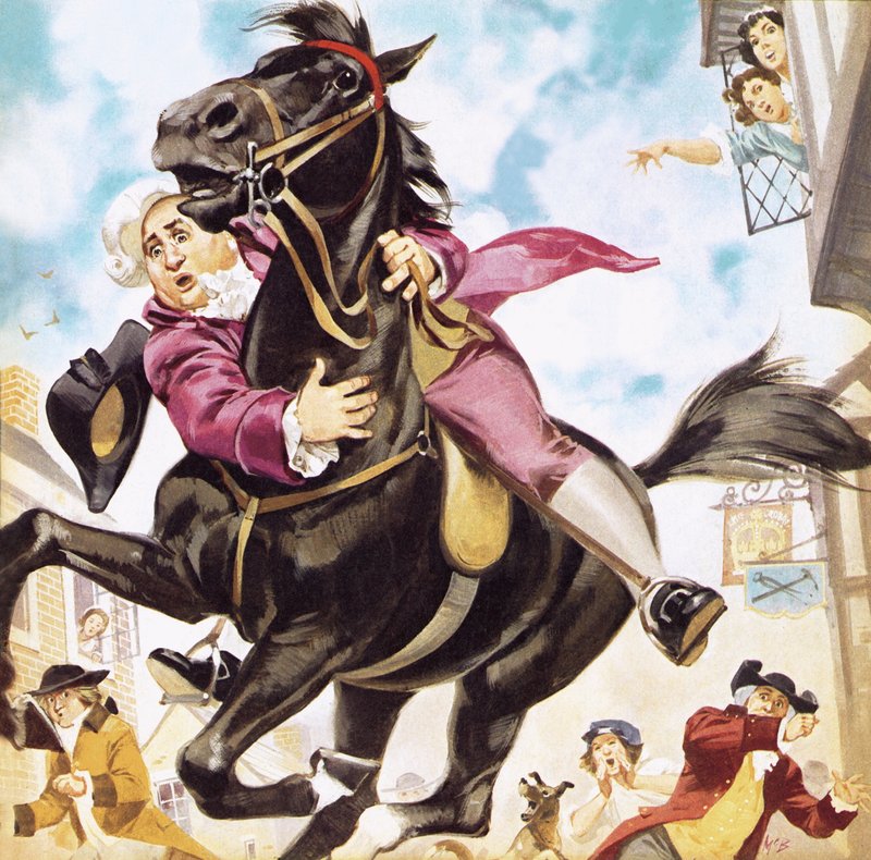 La famosa cavalcata di John Gilpin da Angus McBride